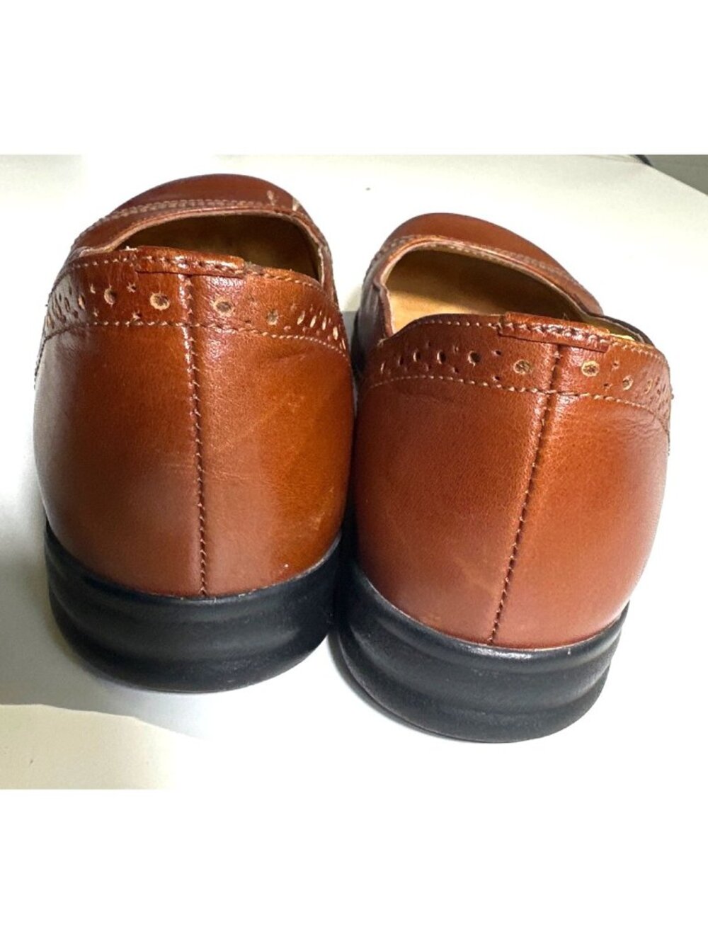 Footprints By Birkenstock Brown Leather Flat Sze 37 Comfort Footbed Made Germany - Picture 10 of 12
